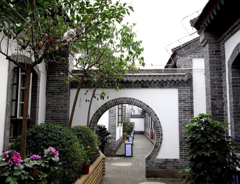 7 Sages International Youth Hostel Xi'An ซีอาน ภายนอก รูปภาพ